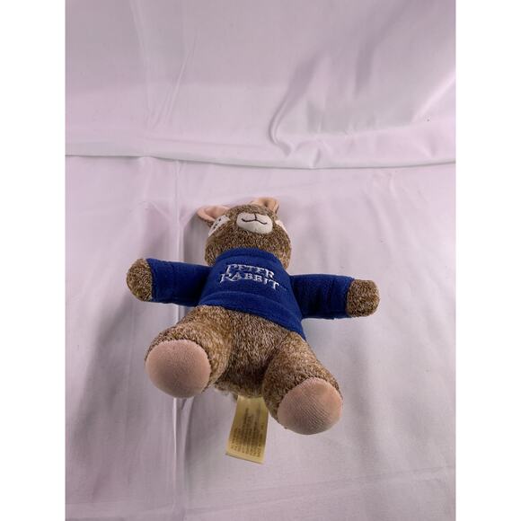 DanDee Peter Rabbit Squishy Animal Plush Toy 2022 For Ages 3+ 8" Tall Brown - Picture 5 of 11